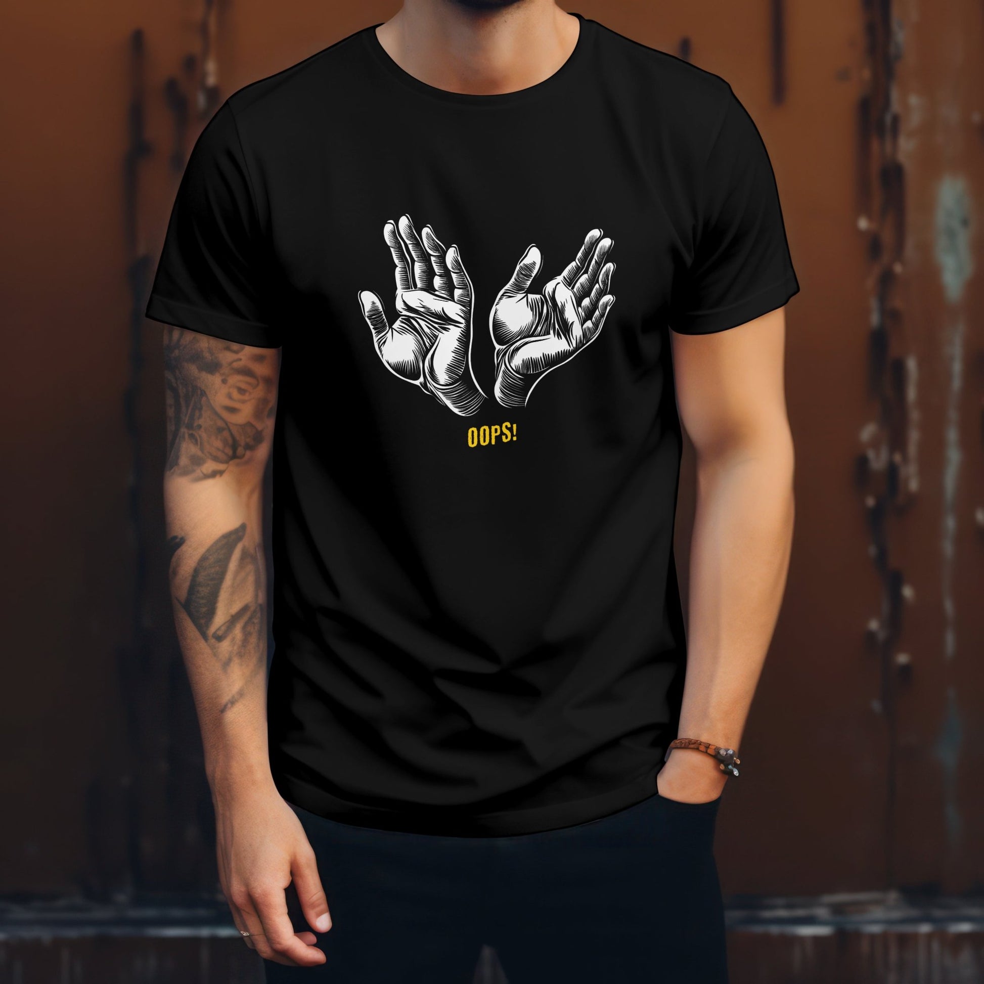 T-Shirt »Zwei linke Hände« unisex - Baba Customs®