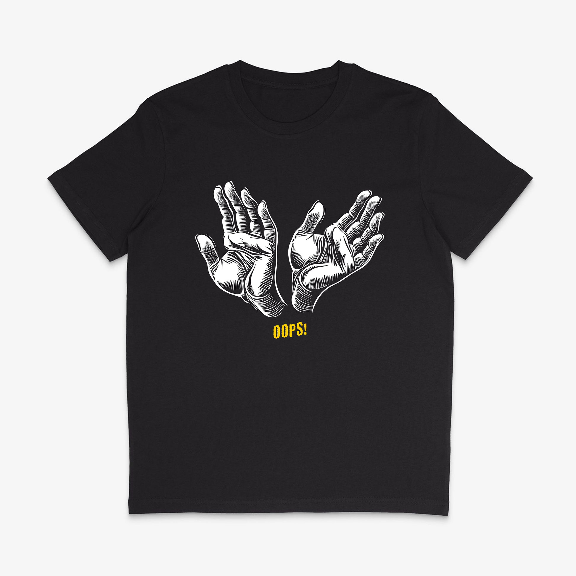T-Shirt »Zwei linke Hände« unisex - Baba Customs®