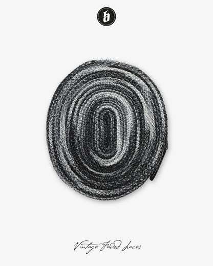 Sneaker Schnürsenkel Vintage Faded Laces »Grey Stone«