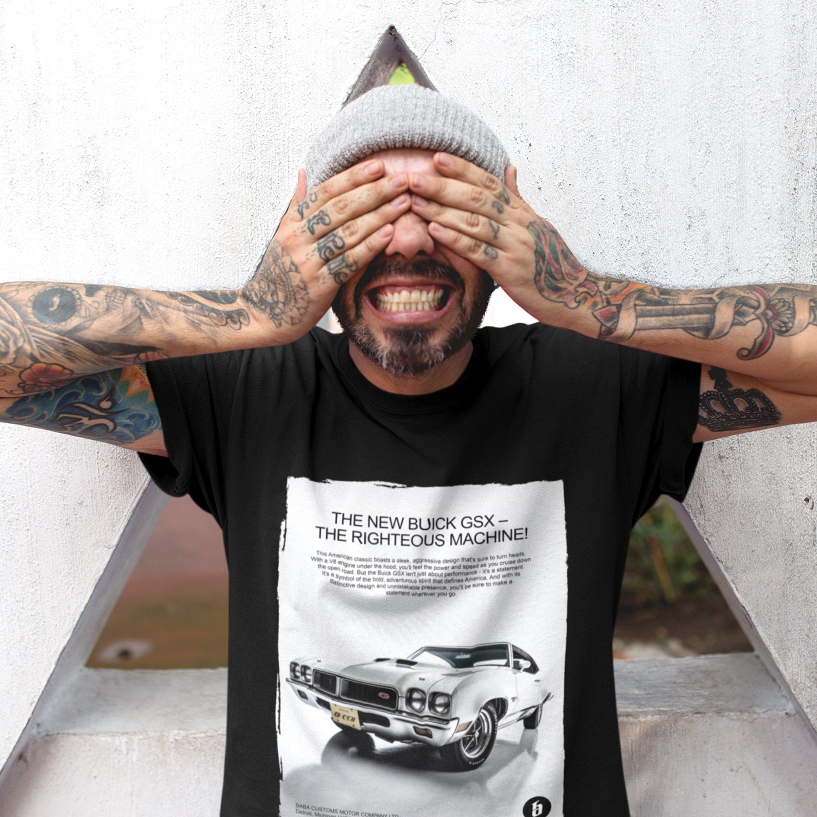 Organic T-Shirt »1970 Buick GSX – Classic Cars« unisex - Baba Customs®