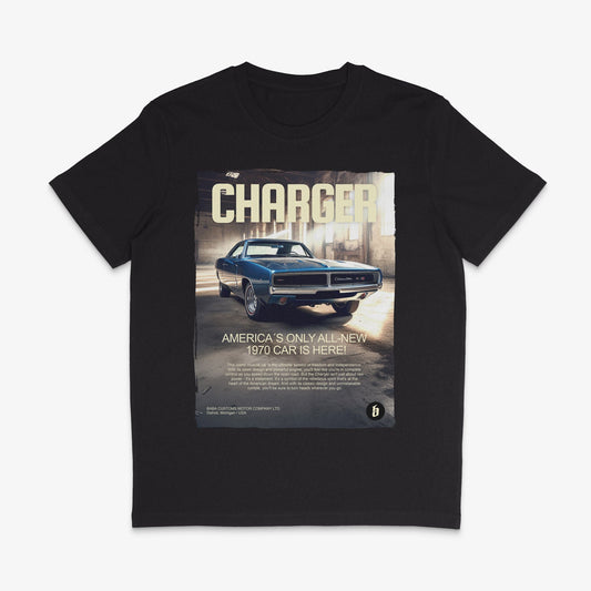 Organic T-Shirt »1970 Dodge Charger – Classic Cars« unisex - Baba Customs®