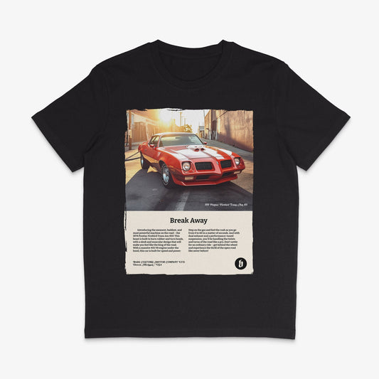 Organic T-Shirt »1974 Pontiac Firebird Trans Am 455 – Classic Cars« unisex - Baba Customs®